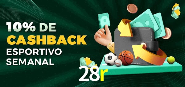 10% de bônus de cashback na 28r